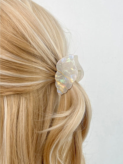 Clio - Acrylic Conch-Shaped Hair Clips - Sweet &amp; Cute