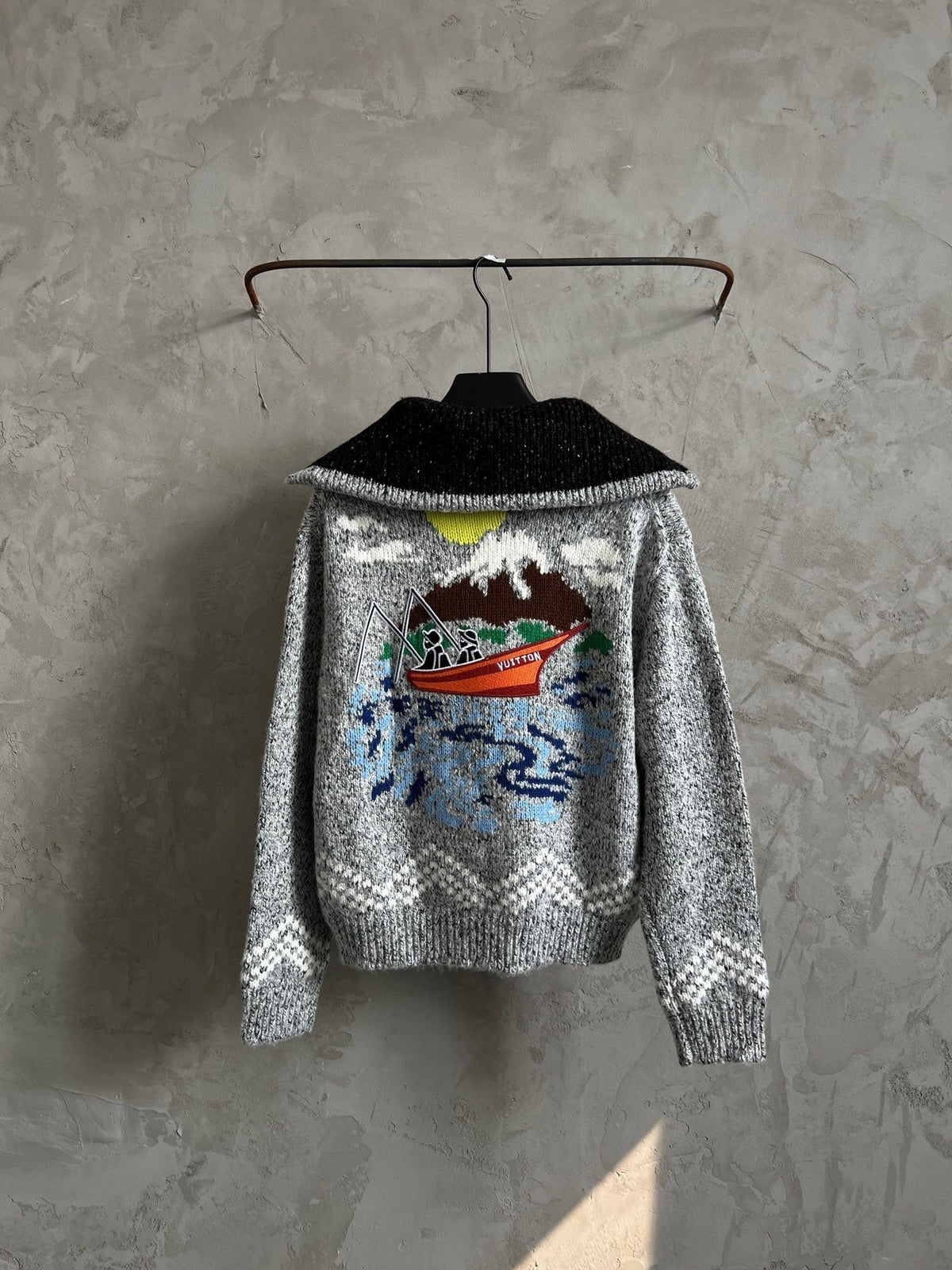 LV Knit Sweater Sailboat 494192