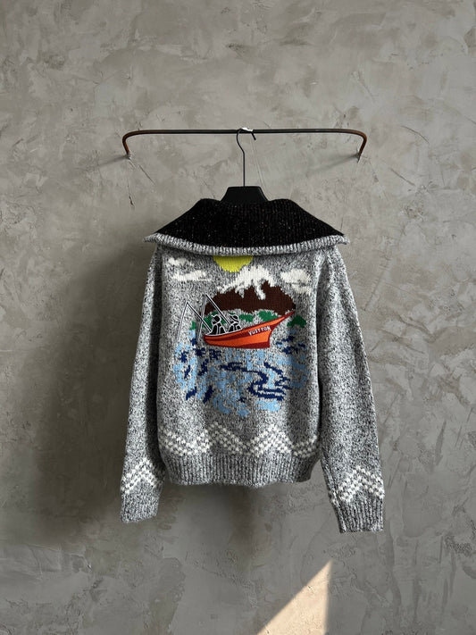 LV Knit Sweater Sailboat 494192