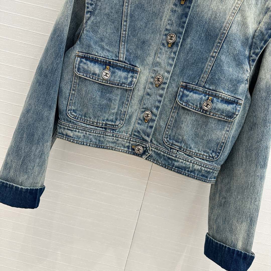 CC Denim Jacket Blue Cotton