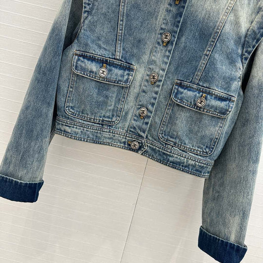 CC Denim Jacket Blue Cotton