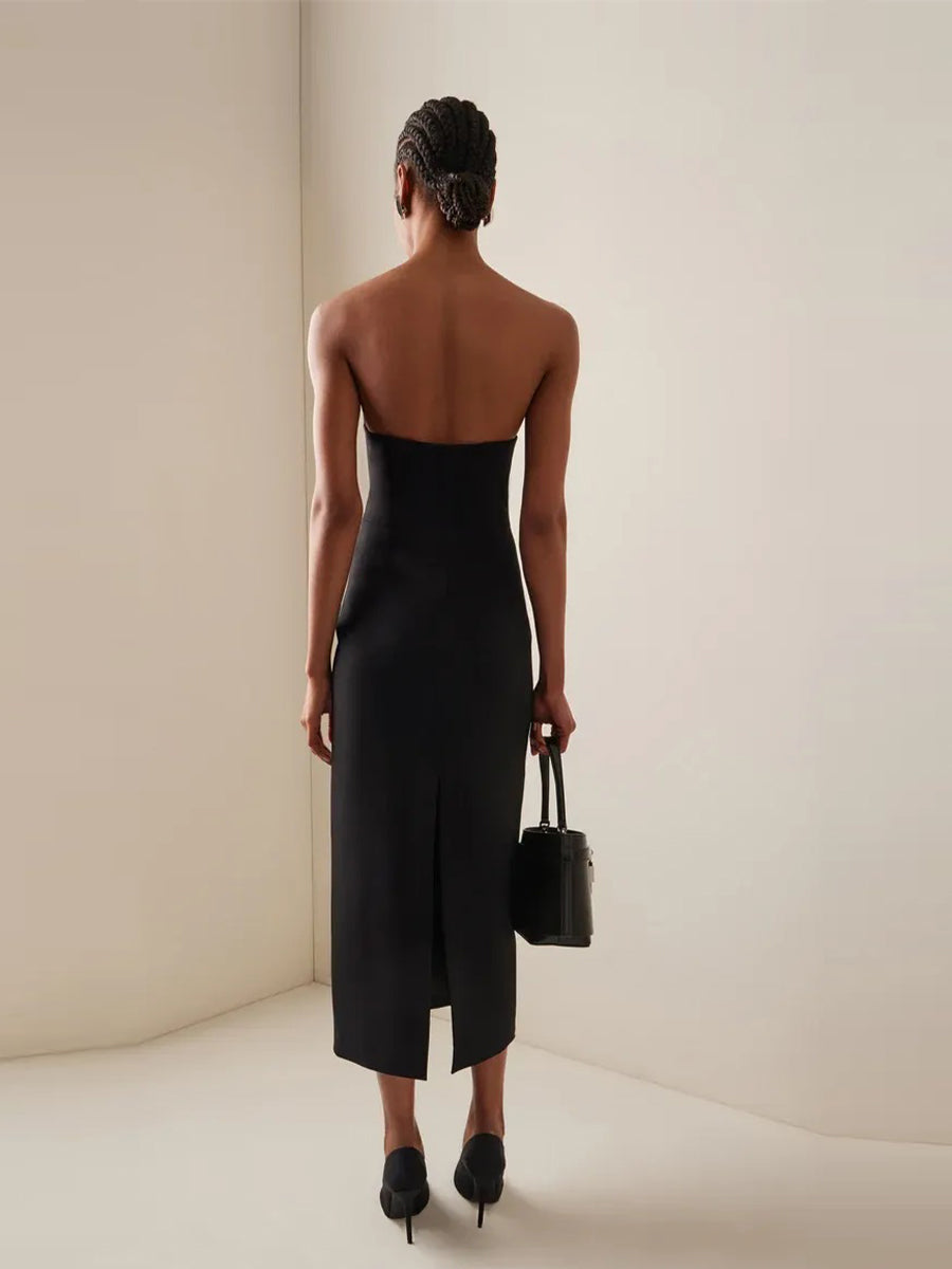 Luciana Maxi Dress In Black