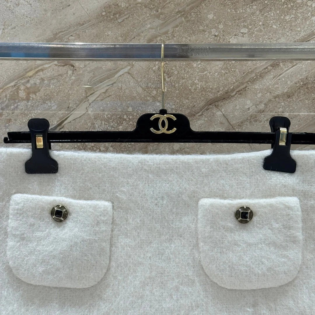 CHANEL 25S KNIT MIDI SKIRT 532