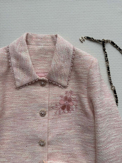 CC Set Light Pink Tweed 352996