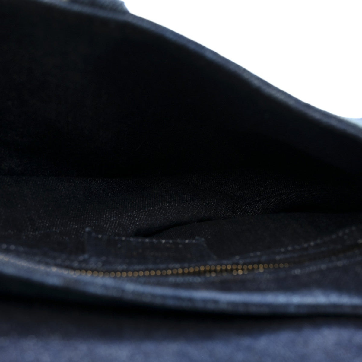 Denim Tie Dye Saddle Bag Blue