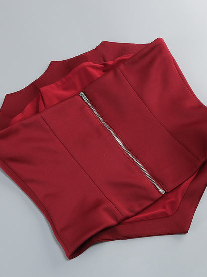 Hazel Maxi Dress In Red