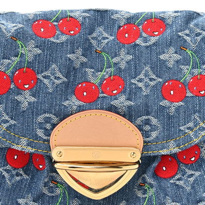LV X TM Monogram Denim Cerises Sunset