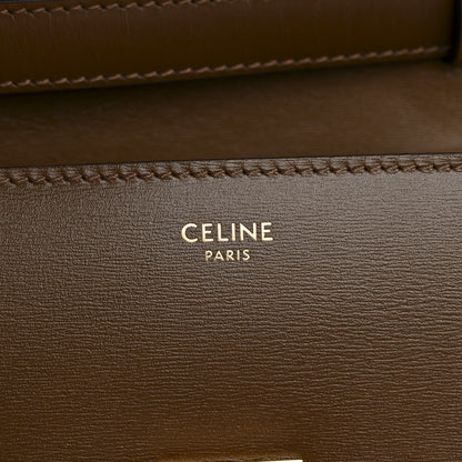 Smooth Calfskin Small Classic Box Flap Bag Camel