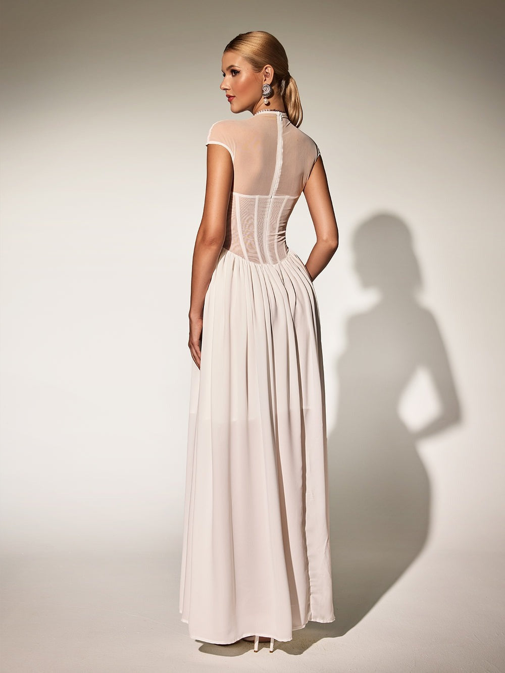 Karam Sleeveless Corset Maxi Dress