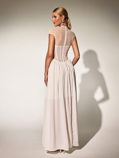 Karam Sleeveless Corset Maxi Dress