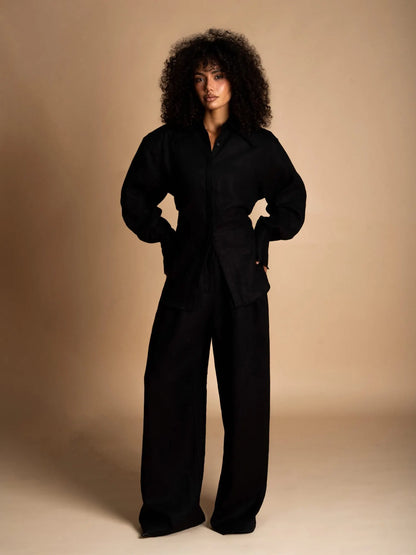 Mary Minimalist Linen Set
