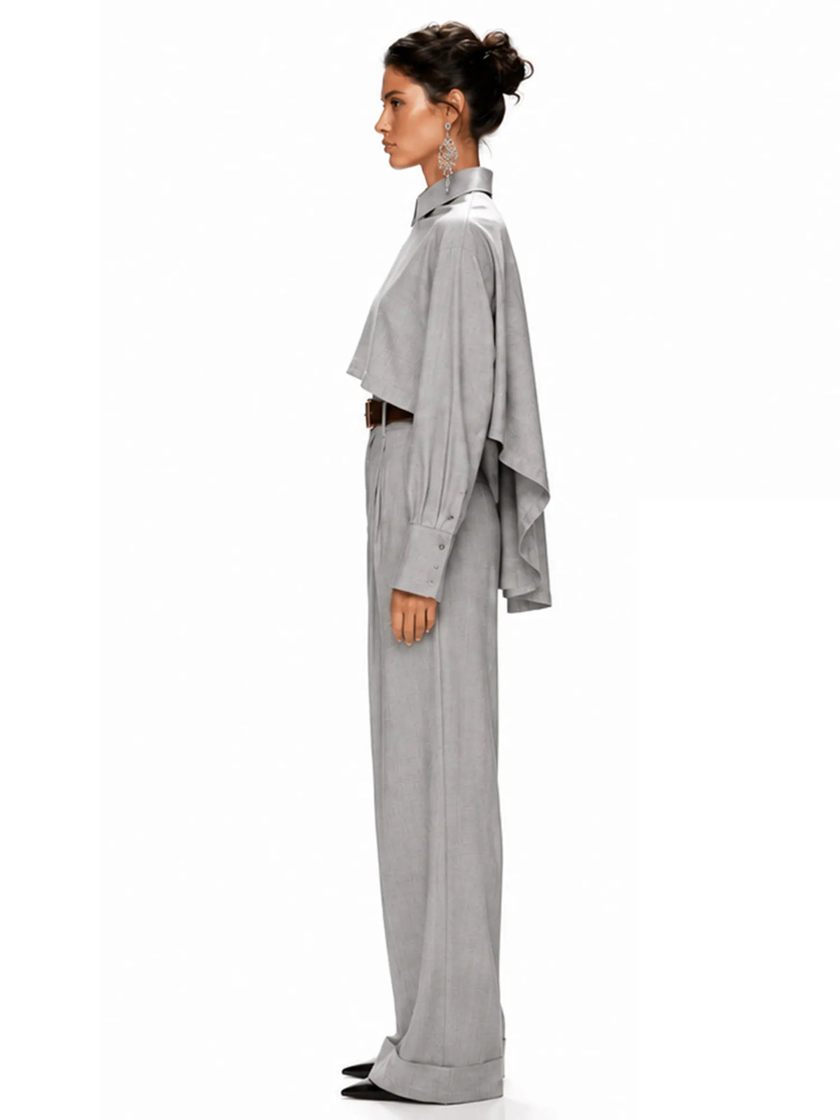 Clara Shirt and Trousers Set