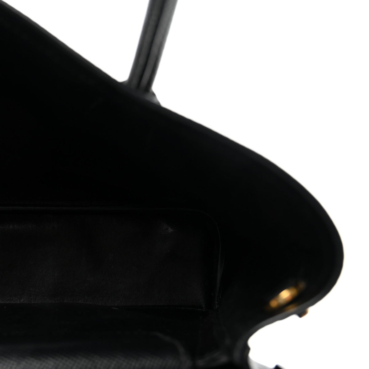 Saffiano Cuir Small Double Bag Black