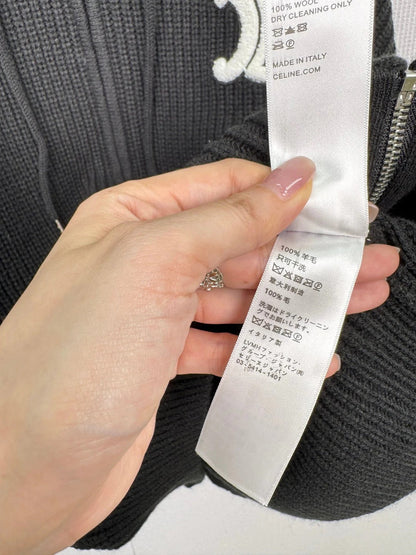 CELINE 25S ZIP-UP HOODIE 0056