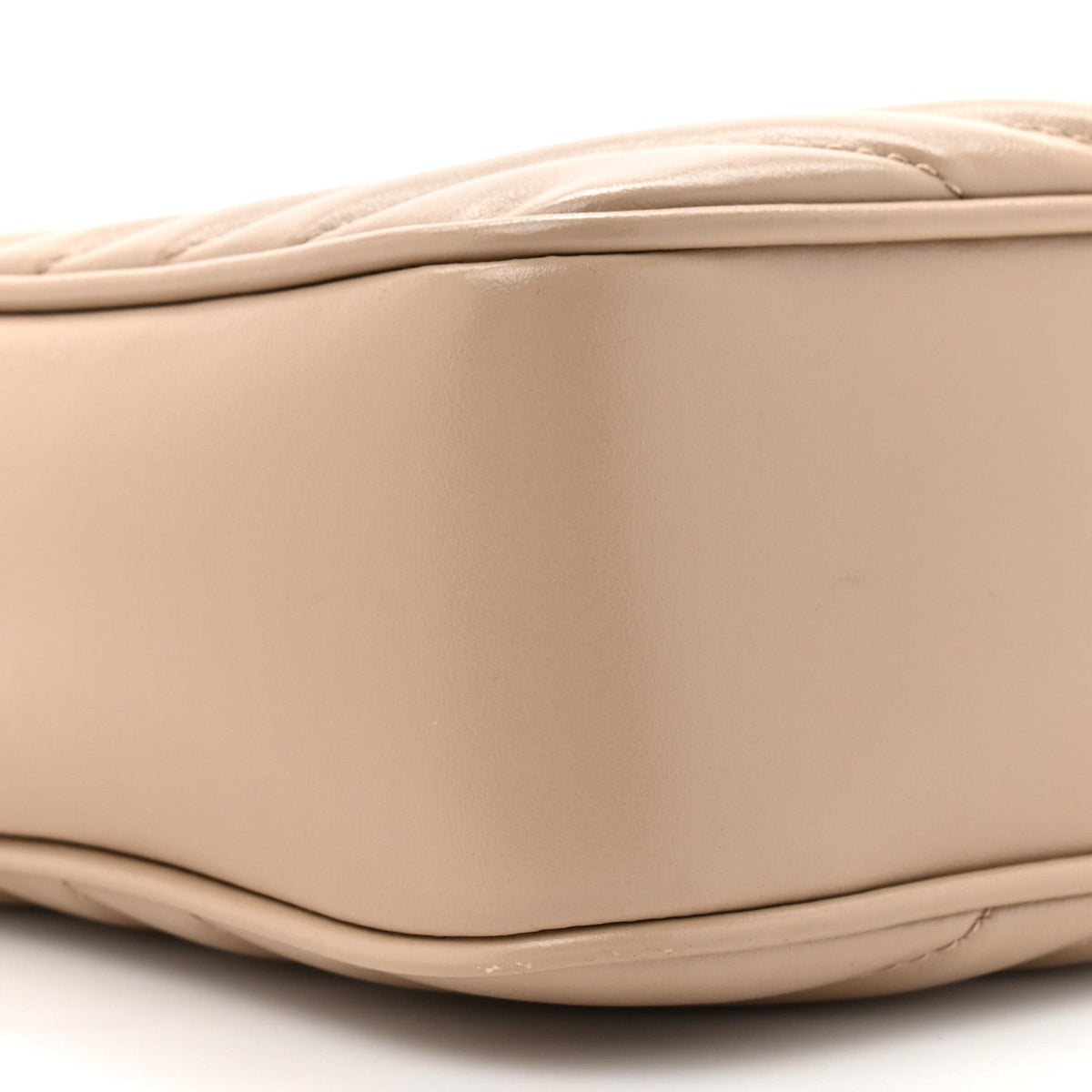 Calfskin Matelasse Monogram Lou Camera Bag Dark Beige