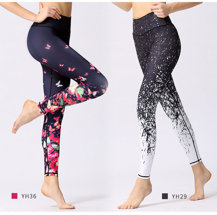 Dance Yoga Clothes Women'S Outdoor Sports Fitness Pants