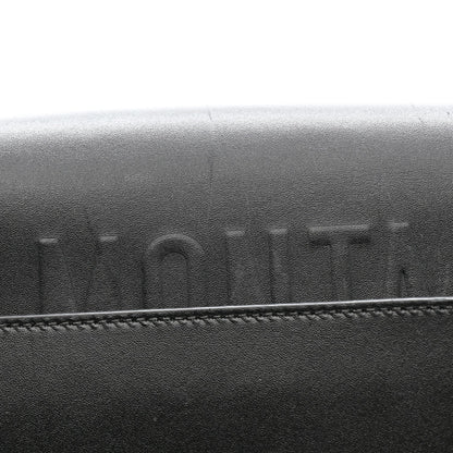 Box Calfskin Large Bobby Flap Black