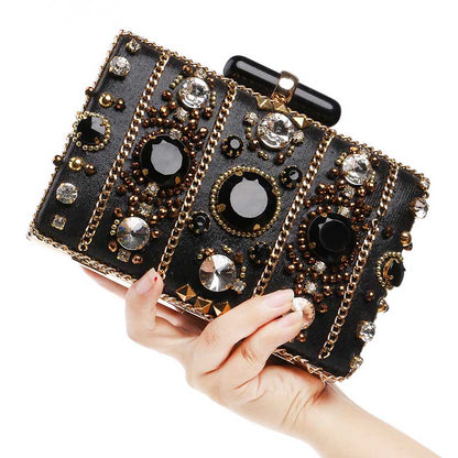 Gorgeous Embellished  Banquet Handbag