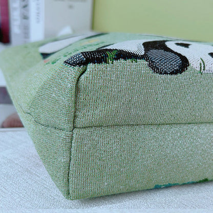 Cosbai - Green Panda Tote Bag - 4 Convenient Sizes