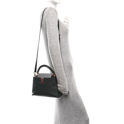 Taurillon Capucines BB Black Grey Blue