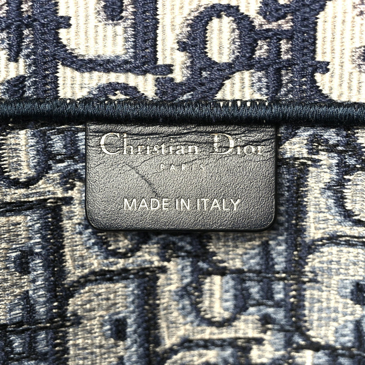 Oblique Medium Book Tote Blue Multicolor
