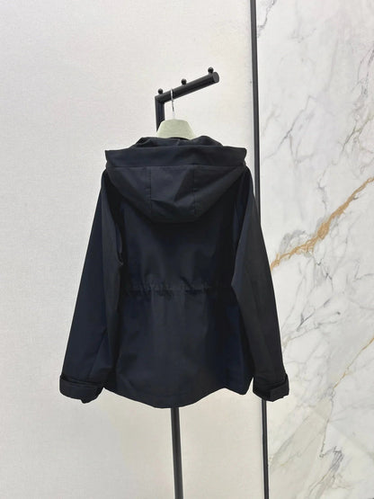 HERMES 25S HOODED TRENCH COAT 326