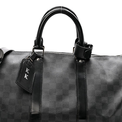 Damier Graphite Keepall Bandouliere 45
