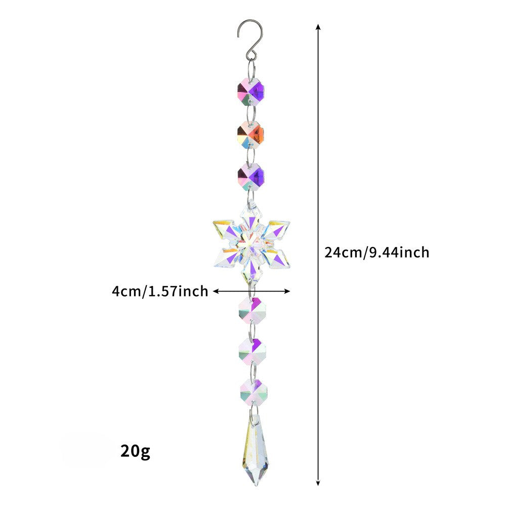Snowflakes Crystal Holiday Home Hangings