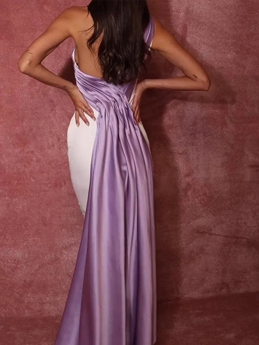 Ailani Luxurious Beaded Butterfly Maxi Dress