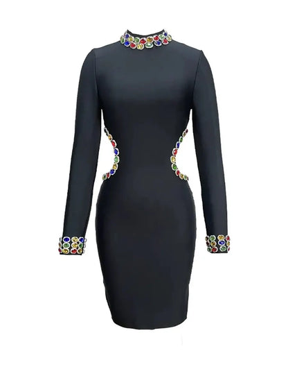 Rylee Midi Dress In Black