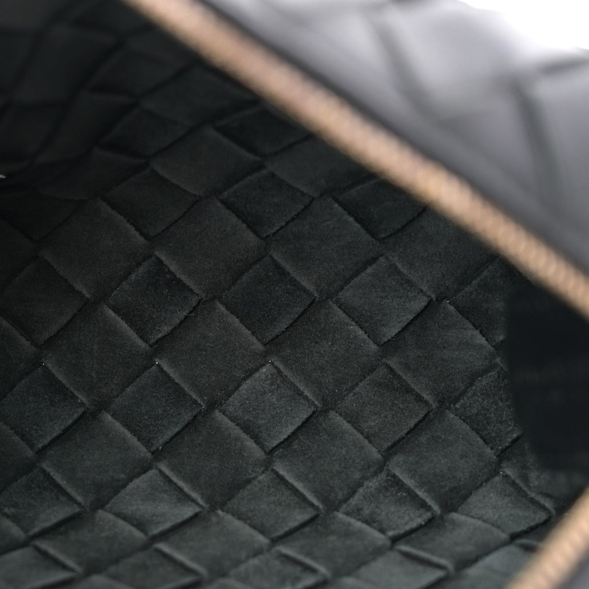 Nappa Intrecciato Mini Loop Camera Bag Black