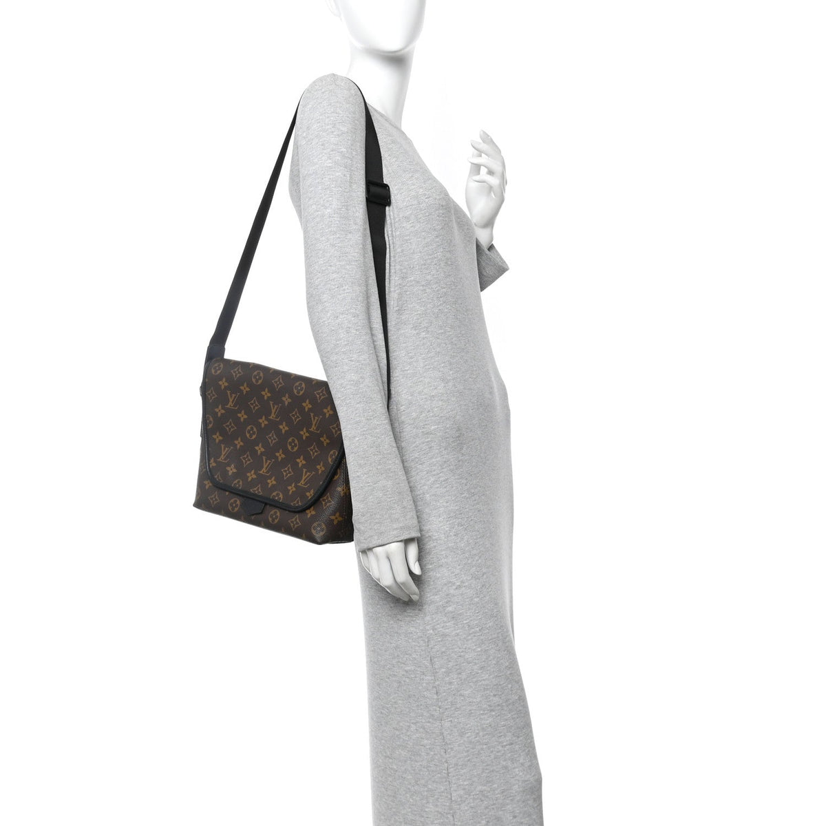 Monogram Macassar Magnetic Messenger