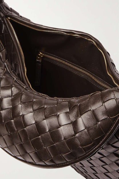 BOTTEGA VENETA Gemelli large intrecciato leather shoulder bag