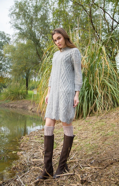 Boot Cuff Thick Short-Sleeved Thick Thick Bamboo Knit Wool Yarn Socks - 5