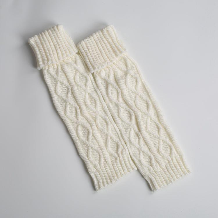 Boot Cuff Thick Short-Sleeved Thick Thick Bamboo Knit Wool Yarn Socks - 9