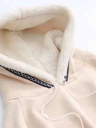 Xmas Women Loose Cloak Type Tassel Lace Up Hoodies Jackets Bohemian Christmas Print Cape Coat 2017 New