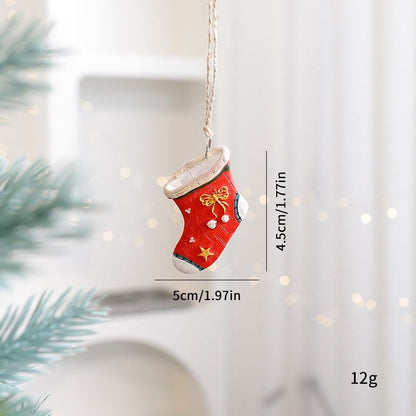 Christmas Wooden Candle Decorations
