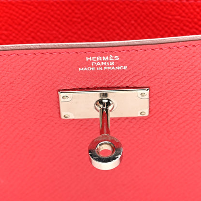 Epsom Kelly Longue Wallet Rose Jaipur