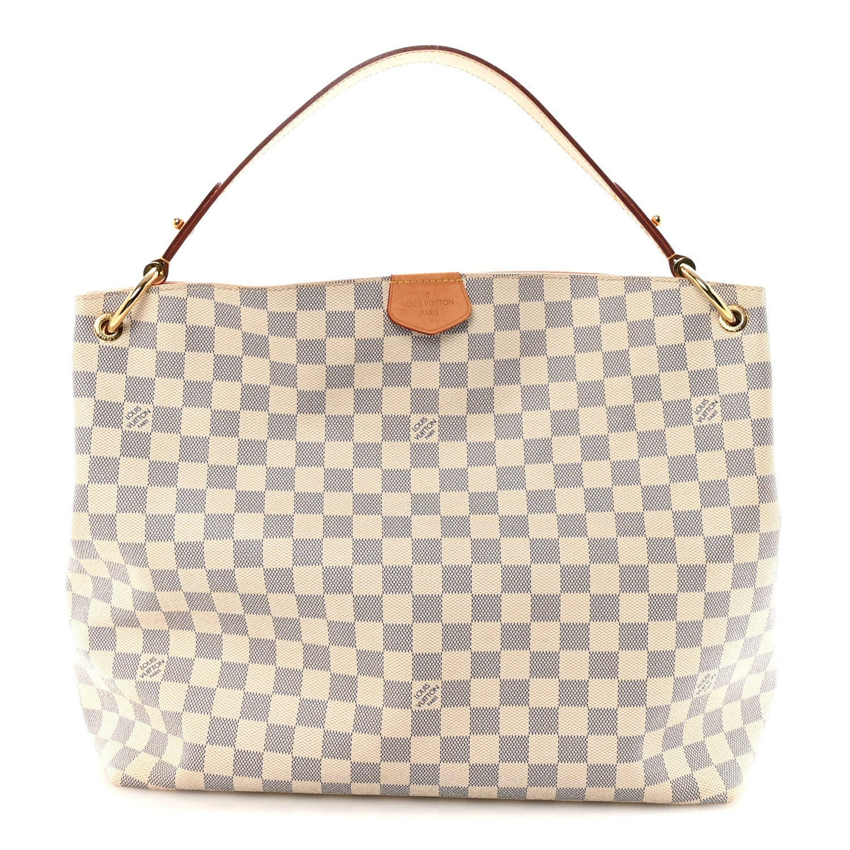 Damier Azur Graceful MM Rose Ballerine