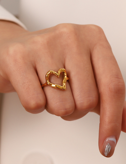 Heart Simple Vintage Ring
