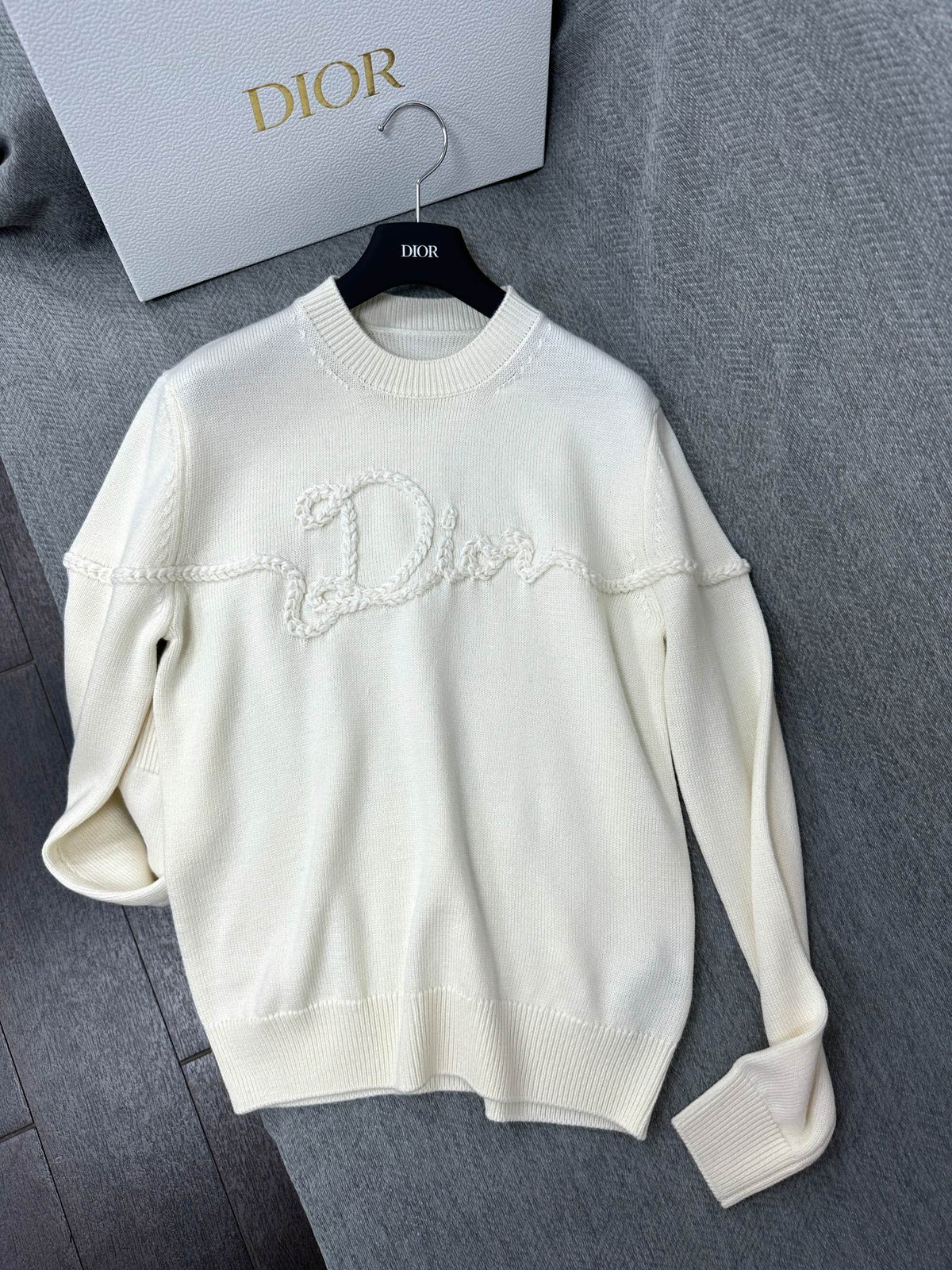 CD Ribbon Sweater Wool 336813