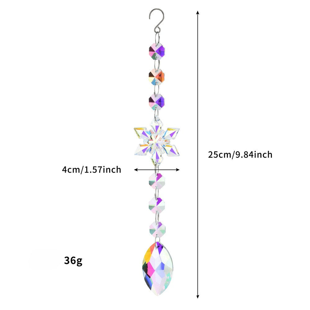 Snowflakes Crystal Holiday Home Hangings