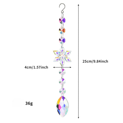 Snowflakes Crystal Holiday Home Hangings