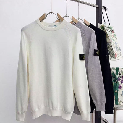 Stone Island 2025 Geelong Wool Crew Neck Jumper