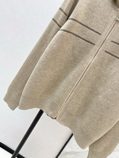 DIOR 25S ZIP-UP KNIT JACKET 544