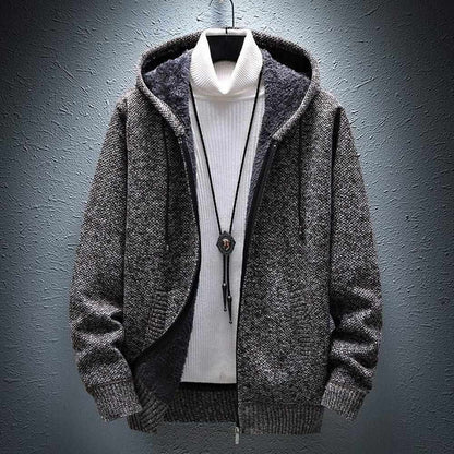 North Royal Hooded Wool Cardigan