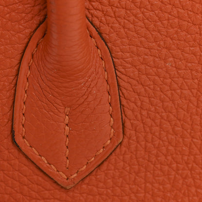 Togo Birkin 35 Orange