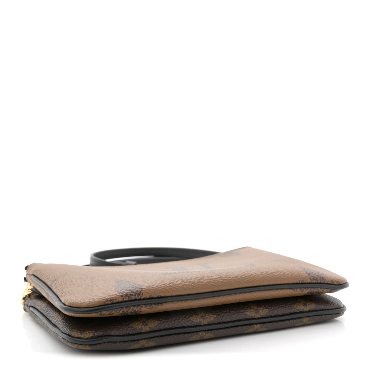 Reverse Monogram Giant Double Zip Pochette