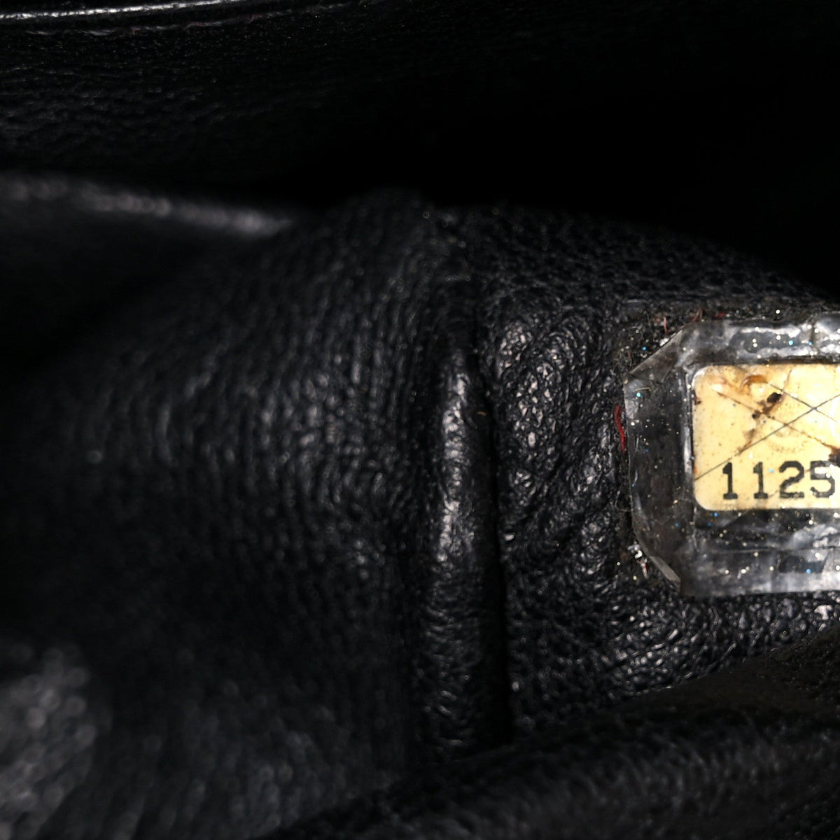 Caviar Quilted Timeless Clutch Black