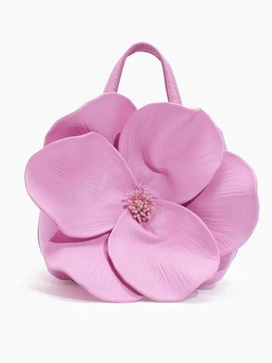 Helena Floral PU Leather Handbag